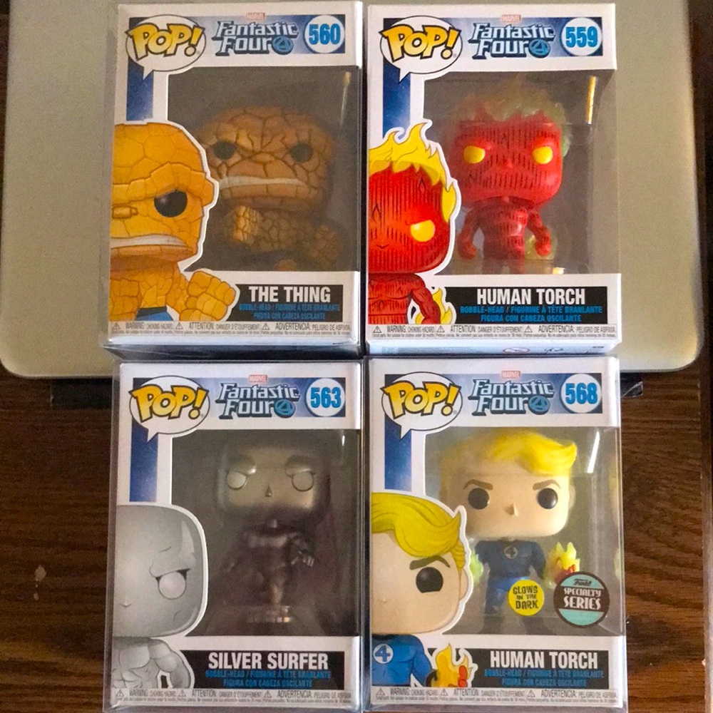 Fantastic Four Funko Pop lot